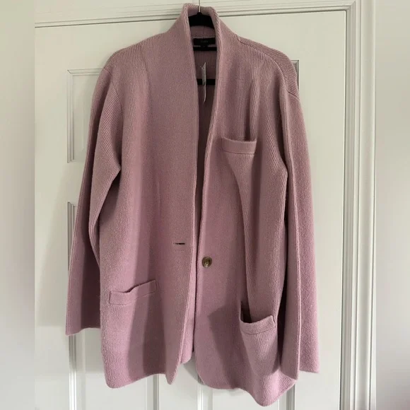 *NWT* J.Crew Cocoon Sweater Blazer in Dried Violet - Picture 9 of 11